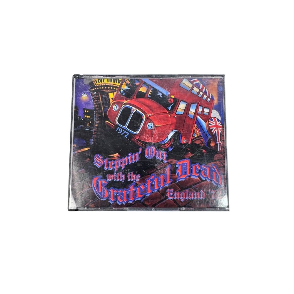 Steppin Out With The Grateful Dead England 72 4 CD Set Live Album 2002 Rock